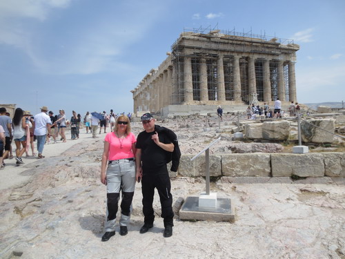 Na Akropoli v Aténách - Parthenon