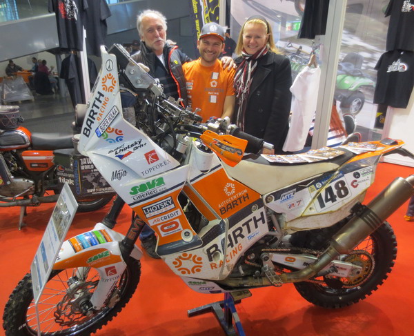 Dakarista a tovární KTM - R. Lhotský